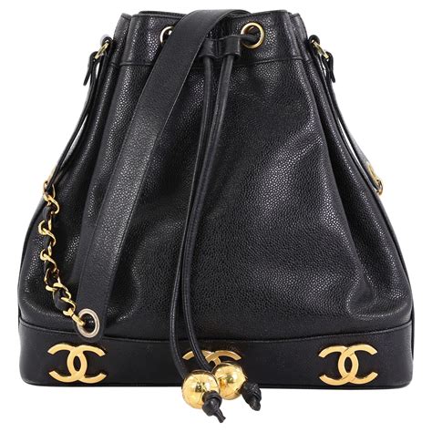 chanel vintage bucket bag|vintage chanel backpack price.